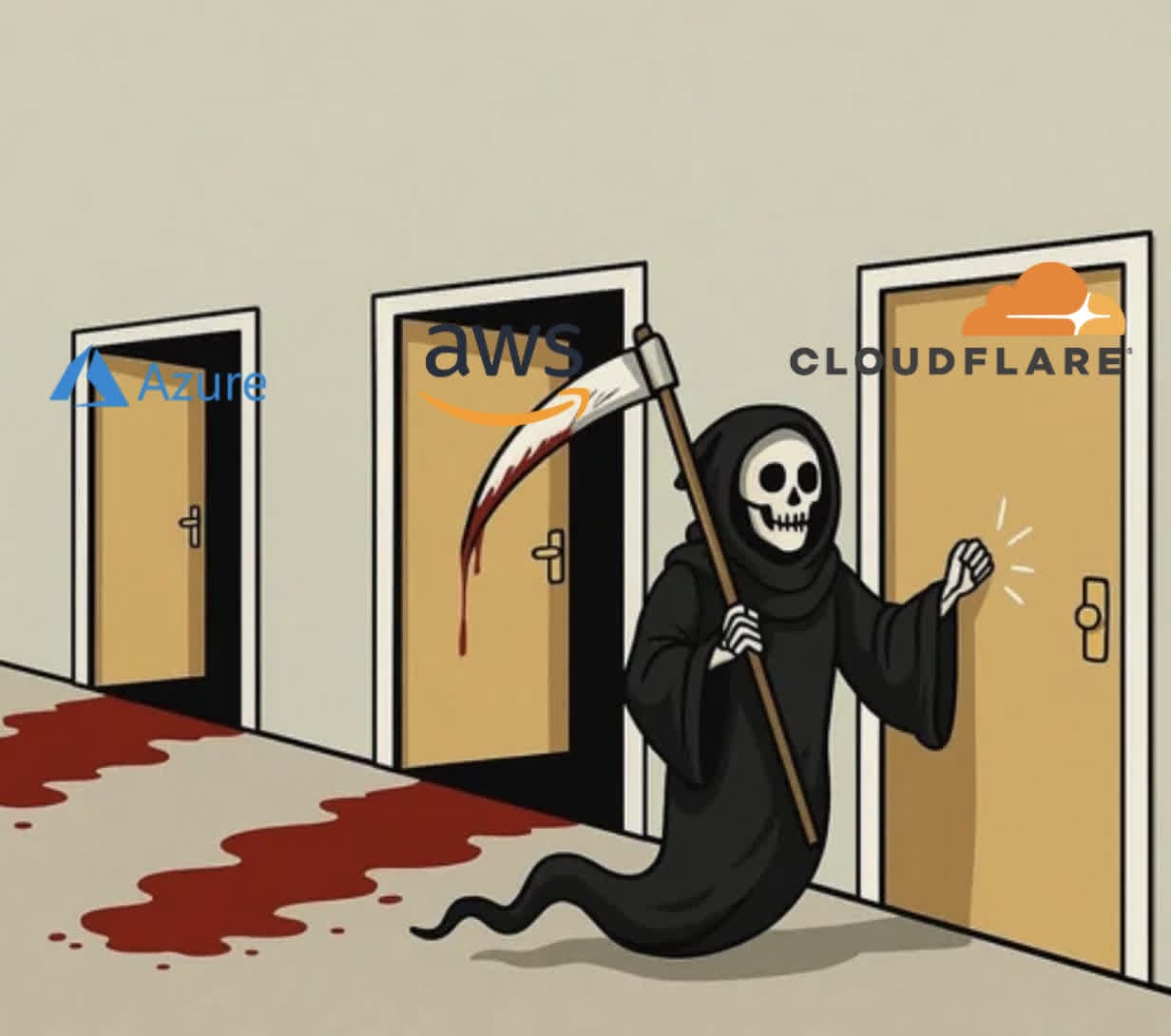 Why Cloudflare went down?